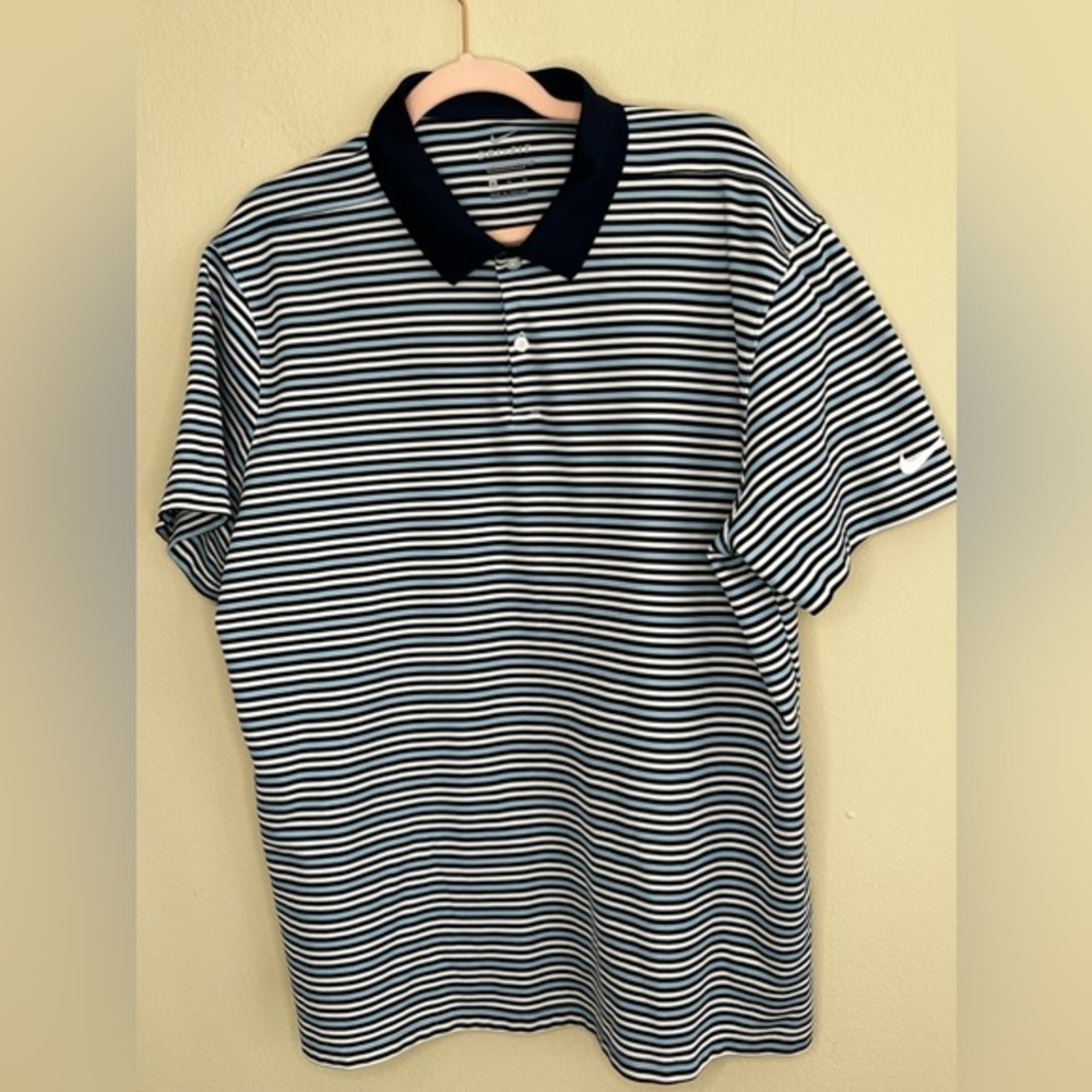 Nike Dri-fit Victory Men's Striped Golf Polo T-Shirts